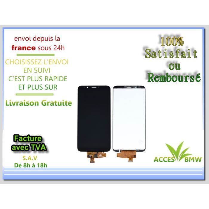 Ecran Lcd Complet Noir Pour Huawei Y7 Prime 2018 LDN-LX1 LDN-L21 LDN-L22