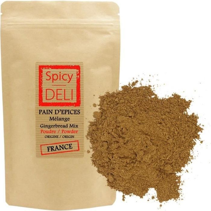 Mélange Pain d'Epices 200gr -sachet refermable-