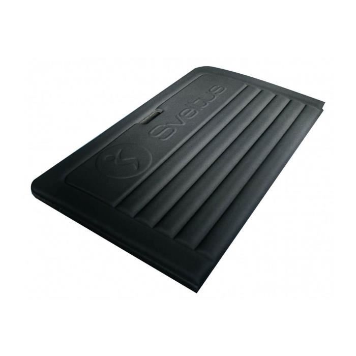 SVELTUS - Tapis pliable noir 190x90 cm