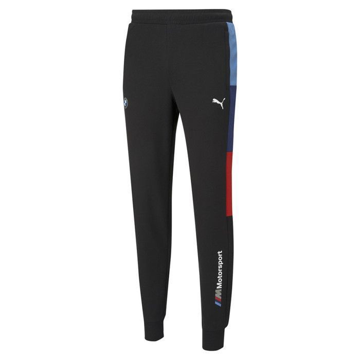 Pantalon de survêtement Puma BMW M MOTORSPORT - Réf. 599509-01. Couleur : Noir. Détails. - Taille élastique. - Deux poches