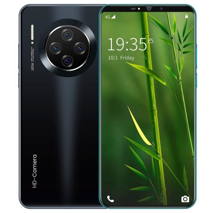 Mate33 Pro téléphone intelligent Android à écran tactile de 6,1 pouces avec processeur à dix cœurs et 1 Go + 8 Go de mémoire