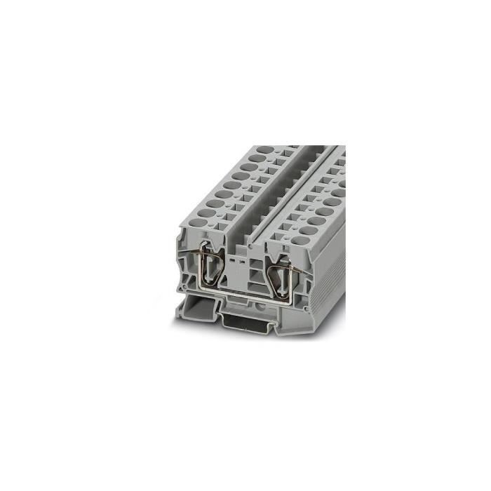 Bloc de jonction simple gris Contenu: 50 pc(s) Phoenix Contact ST 16 3036149