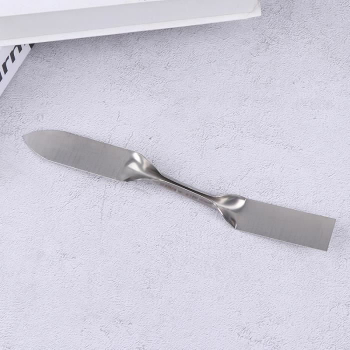 1 Pc verre mastic dissolvant acier inoxydable outil utile spatule colle pelle grattoir pour MOULE A GATEAU - MOULE DE PATISSERIE
