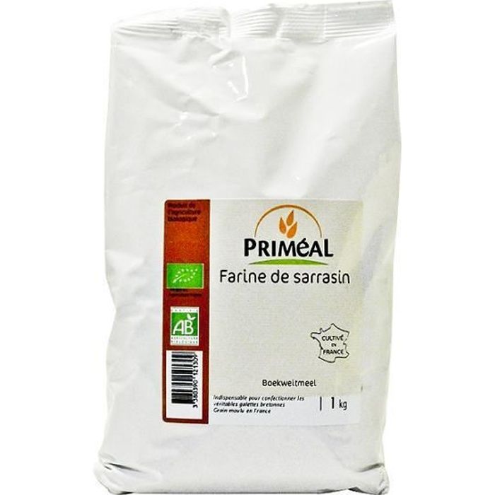 PRIMEAL - FARINE DE SARRASIN FRANCE 1KG