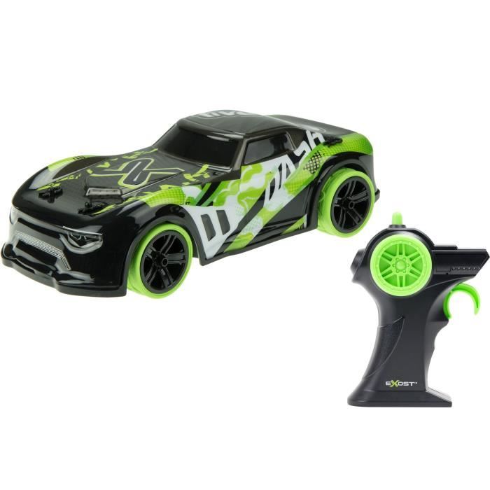 EXOST - LIGHTNING DASH - Voiture télécommandée avec LED - Effets sonores - Design Graffiti- dès 5 ans