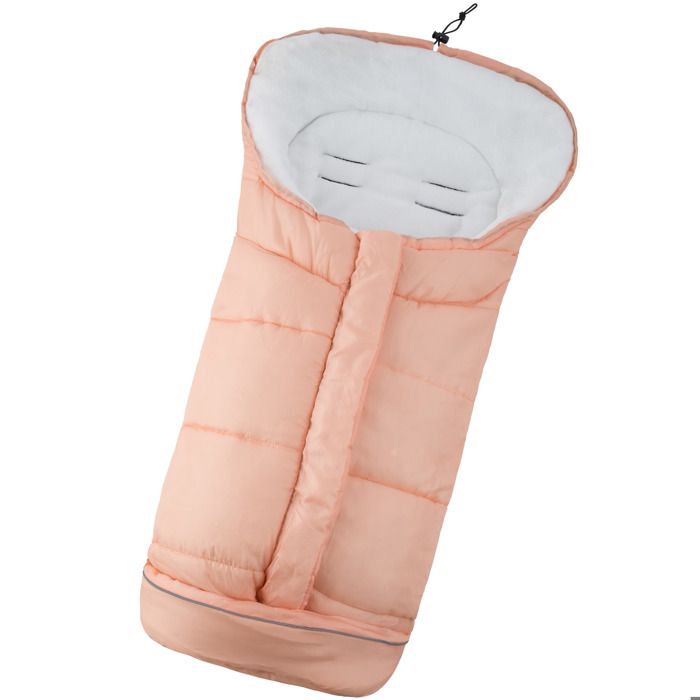 TECTAKE Chancelière Bébé Poussette Universelle Imperméable Chaude 97 cm x 47 cm Rose Clair