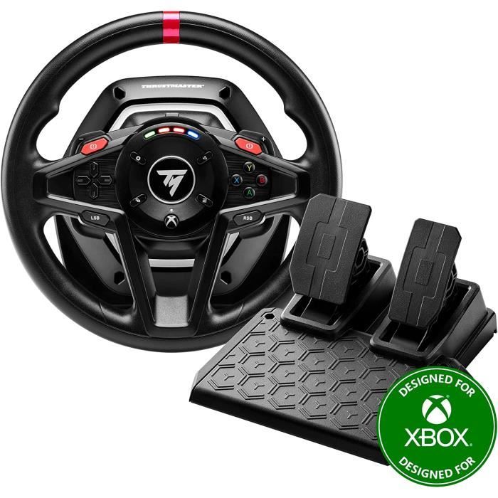Thrustmaster T128, Volant de Course a retour de force et Pedales Magnetiques, Xbox Series X|S, Xbox One, PC