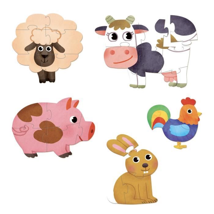 VILAC Puzzles Des Tout Petits Ferme