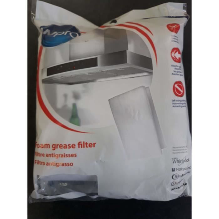 FILTRE A GRAISSE UNIVERSELLE POUR HOTTE UGF016/484000008523/C00385630