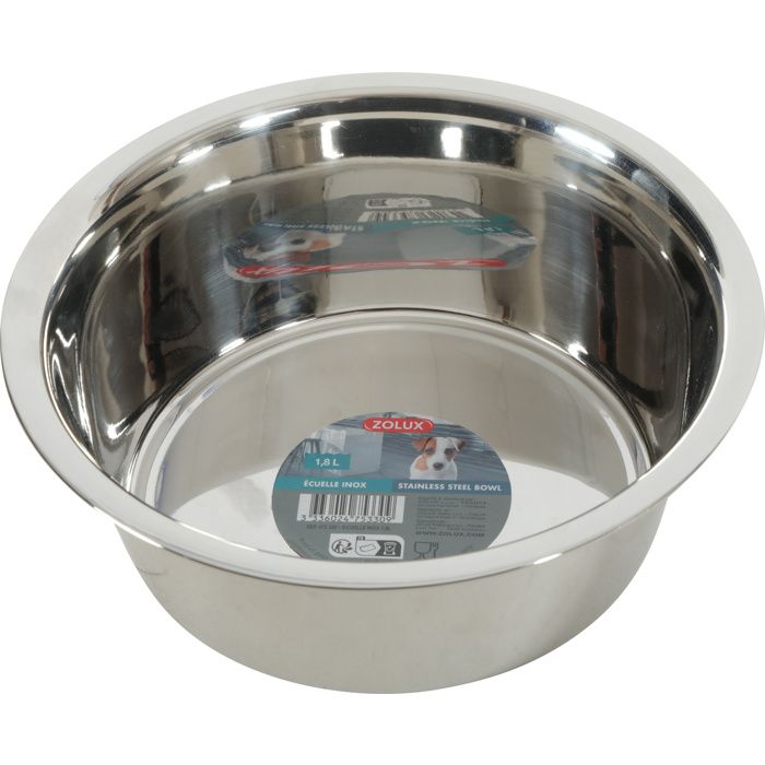 ZOLUX Bol en inox - Ø 21 cm - Pour chien