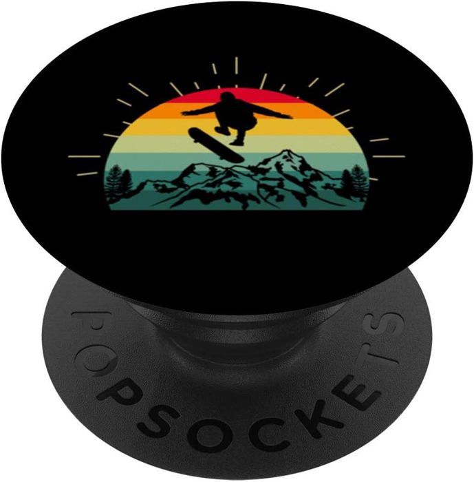 PopGrip PopSockets - Support Et Grip Amovible Pour Smartphone - Top Interchangeable, Compatible Recharge Sans Fil