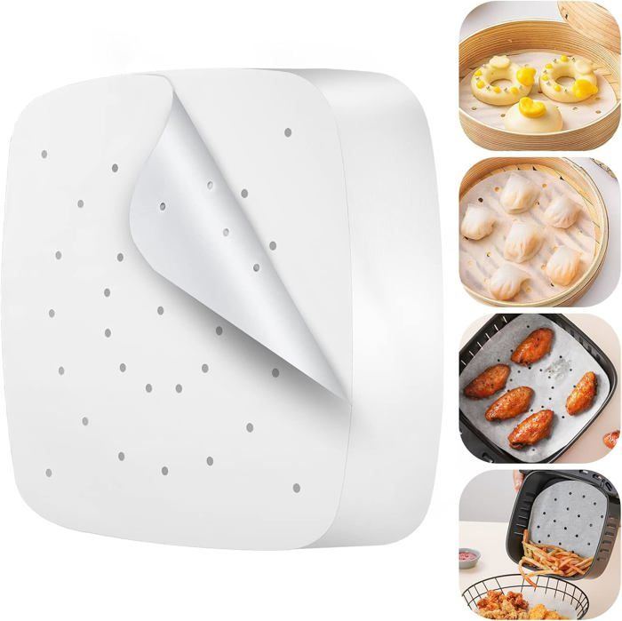 100 Papier Sulfurisé Air Fryer,Perforé Papier Cuisson Air Fryer,Jetable Antiadhésive Sans Huile Papier Parchemin Accessoires Pour Friteuse Cuiseur A Vapeur Four Air Fryer 92909341 100 Papier Sulfurisé Air Fryer,Perforé Papier Cuisson Air Fryer,Jetable Antiadhésive Sans Huile Papier Parchemin Accessoires Pour Friteuse Cuiseur A Vapeur Four Air Fryer 92909341