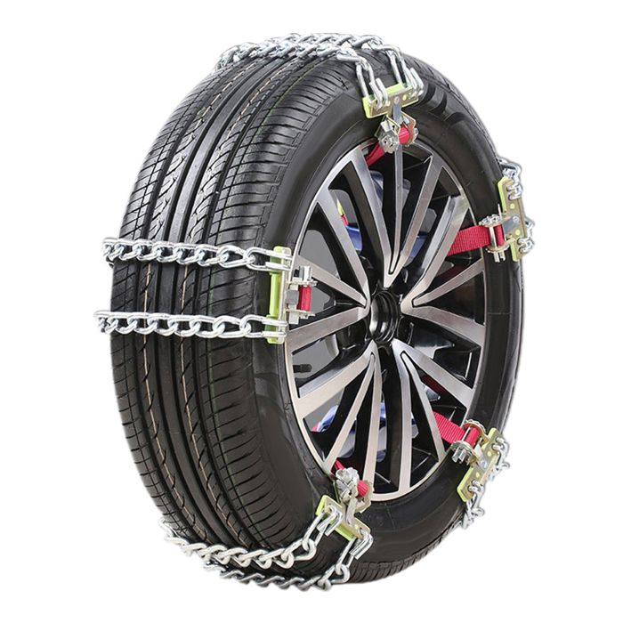 Kit de chaînes antidérapantes pour pneus de voiture - chaînes à neige