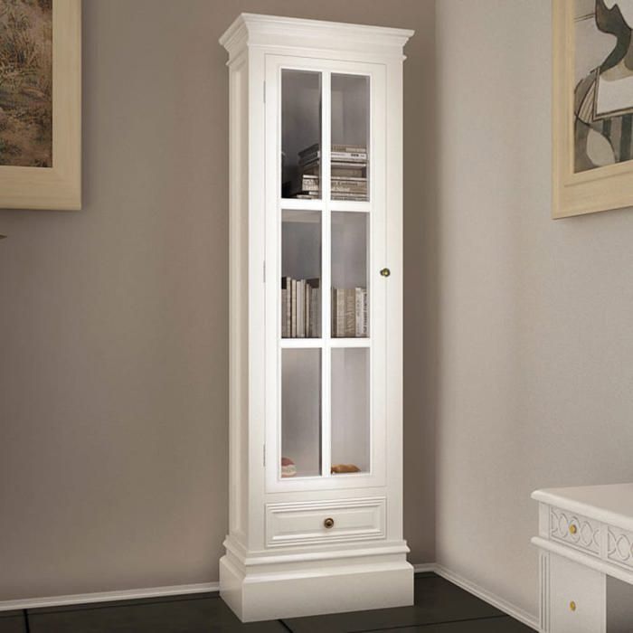SALE 2025Meuble de Bibliothèque Moderne - Colonne Étagère avec 3 étagères Blanc Bois1504 Kg 7889