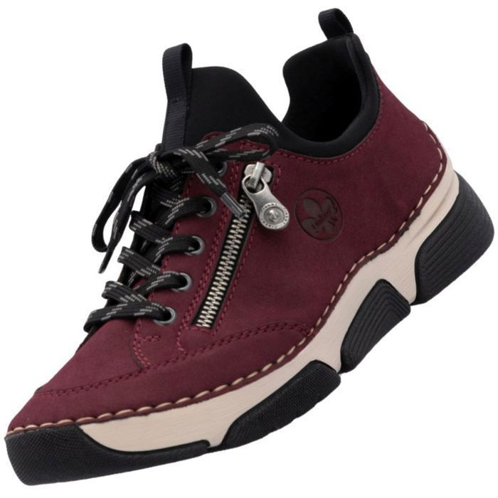 Rieker Chaussure basses pour Femme 45973-36 Rouge