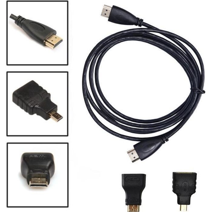 Écran portable Câble HDMI Standard pour HDMI Mini Écran portable 1080P -  Cdiscount TV Son Photo