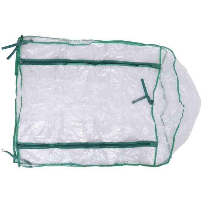 Housse De Rechange PVC Transparent Pour Mini Serre 2 Étages – 69x49x92 Cm, Protection Plantes & Légumes