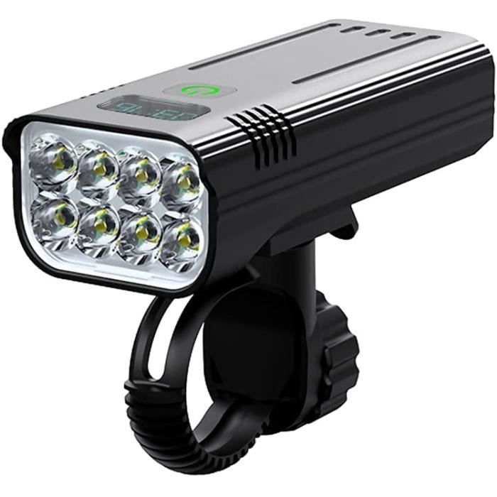 Lumière de vélo - OUTAD - Phare avant USB Rechargeable - 1200 mAH