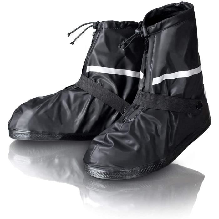10 Paires De Surchaussures Imperméables Bleues - Protection Pluie, Boue - Taille Unique Homme/femme - PE