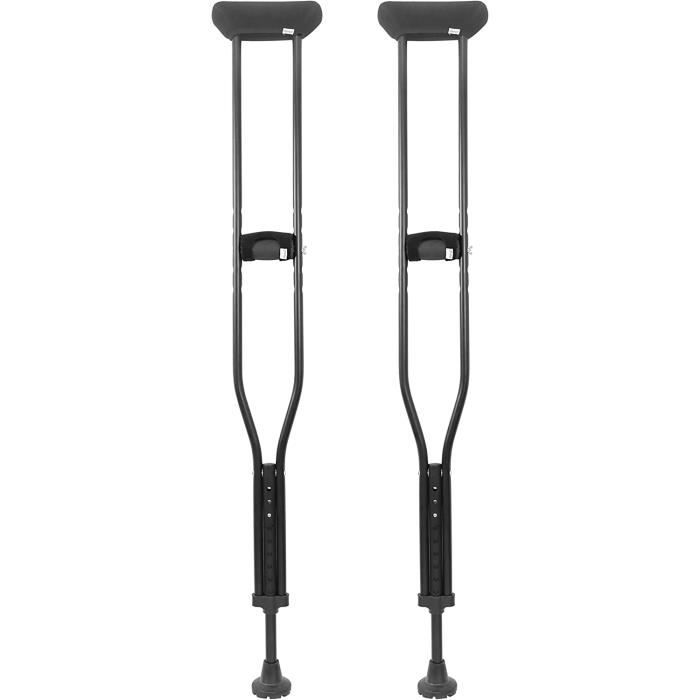 Béquilles - Axillaires Coussinet (x2 Unités Taille M) Béquilles Médicales Adultes Béquille Americaine Sous
