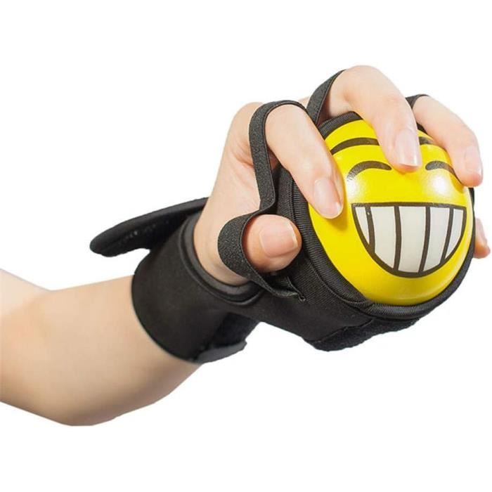 Balle De Grip Et Anti-stress – Exerceur De Force Pour Main, Doigts, Poignets, Rééducation, Jaune, Antidérapant