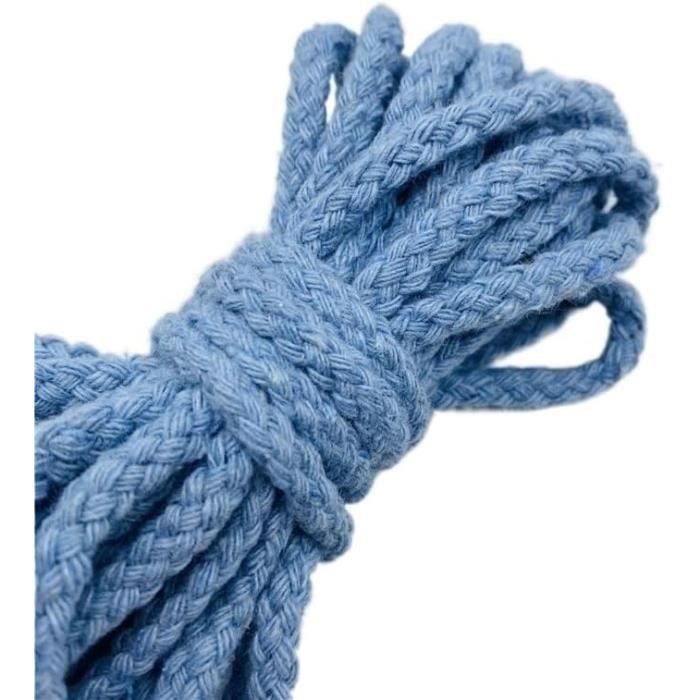 Pelote Corde Torsadée Pour Macramé Marron 40m