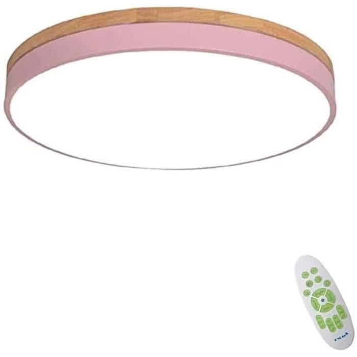 GOECO Plafonnier Led Dimmable, Le Noir Lampe De Plafond Moderne Avec