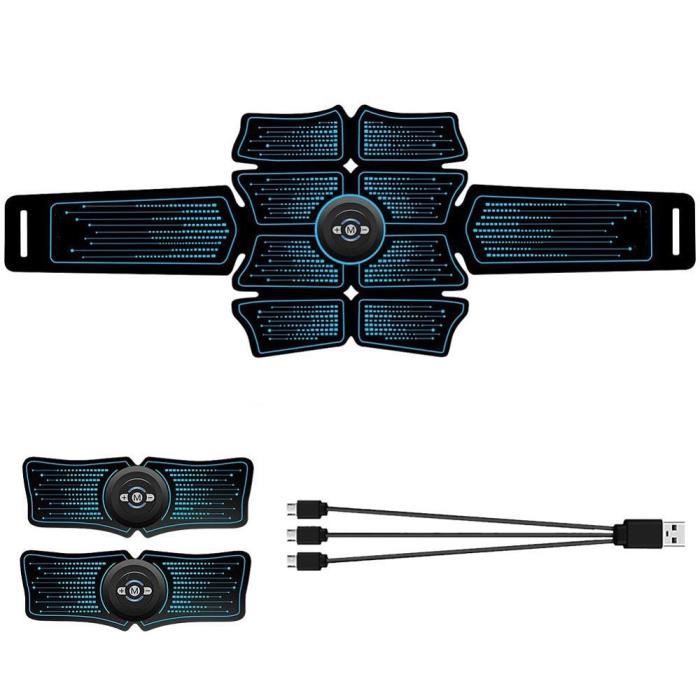 Roue Abdominale No2907 noir Entraînement ceinture abdominale électrostimulation ABS stimulateur