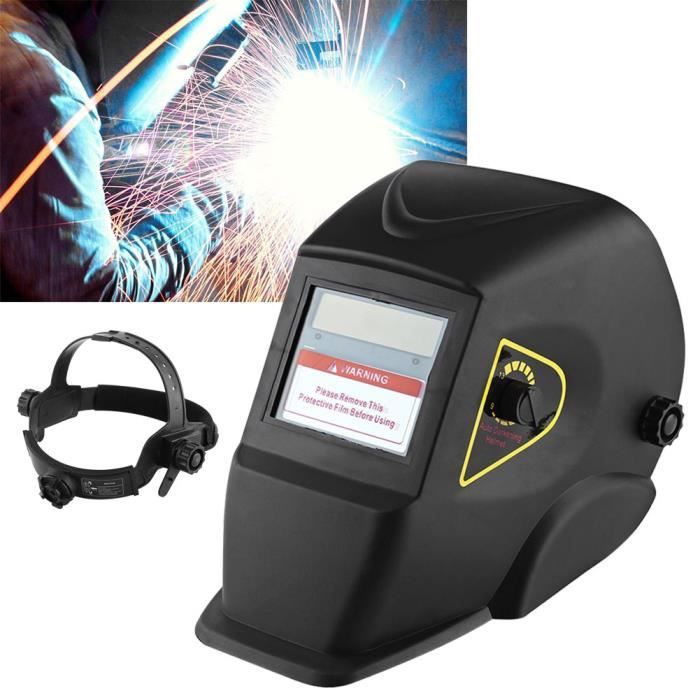 Casque De Soudure Auto-obscurcissant Pro – Protection Automatique Pour Vos Yeux, Confort Longue Durée