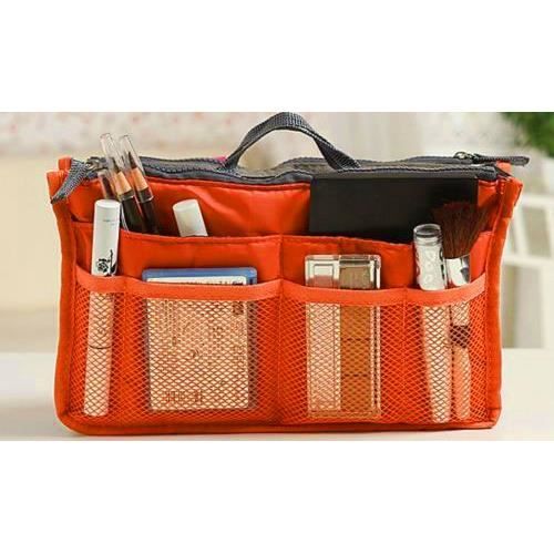 SHOP-STORY Organisateur Organiseur de Sac /à Main Couleur Orange