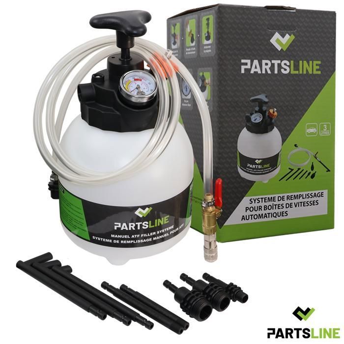 Pompe remplie système de transmission manuelle 7,5 L Distributeur dhuile pompe extracteur dhuile distributeur avec 15 adaptateurs 