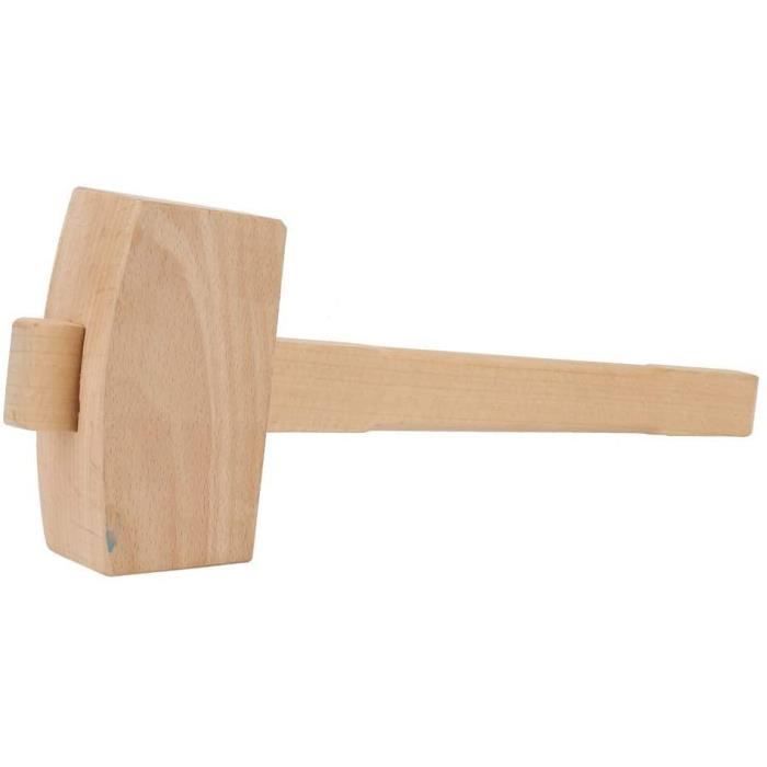 Maillet En Bois De Hêtre - Multifonction Pour Travail Du Bois Et Taraudage