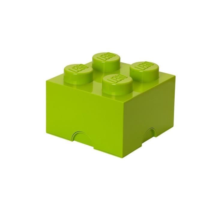 Brique de rangement LEGO 40031220 - Empilable - Vert clair