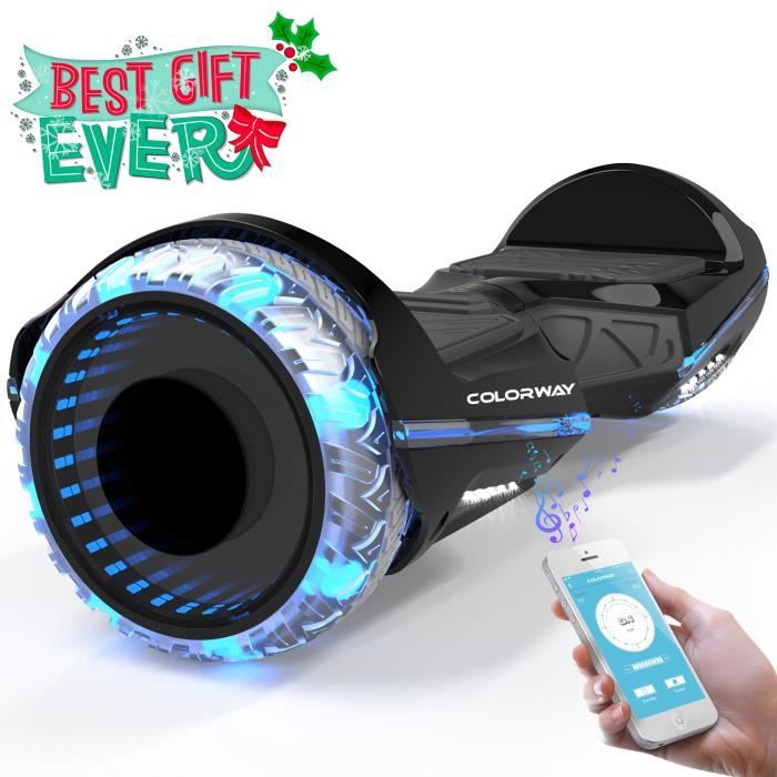 Hoverboard Advanced Premium Hover Scooter Board Overboard SUV 6.5 avec Bluetooth APP Gyropode Scooter Electrique Noir Cdiscount Auto