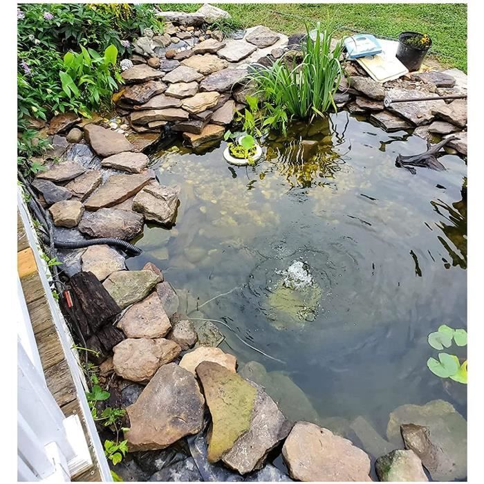 Bassin Poisson Jardin Liner Bâche de Bassin 8M Large Revêtement D