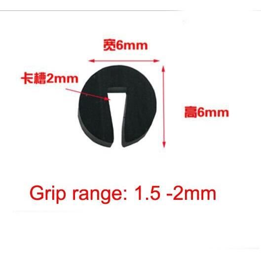 Bande D'étanchéité Silicone En U Transparente | Pour Joints De Bord | Largeur 4-20 Mm | Résiste -60°C à 260°C