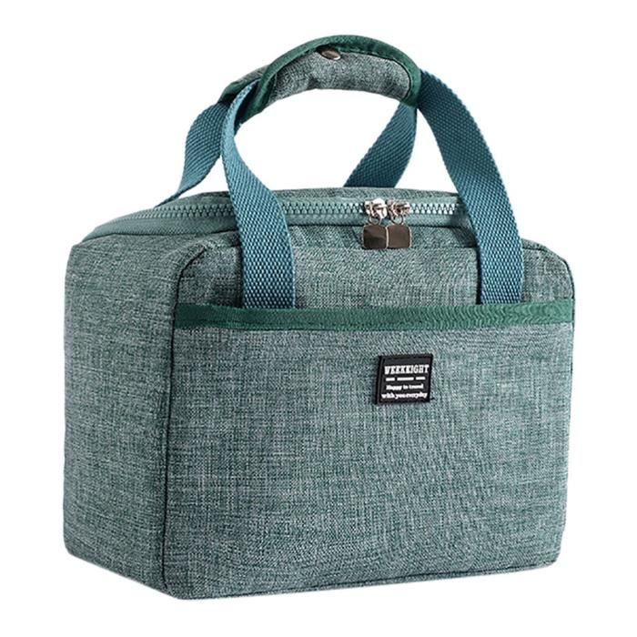 Sac à lunch isotherme motif lion, boîte à lunch en tissu Oxford