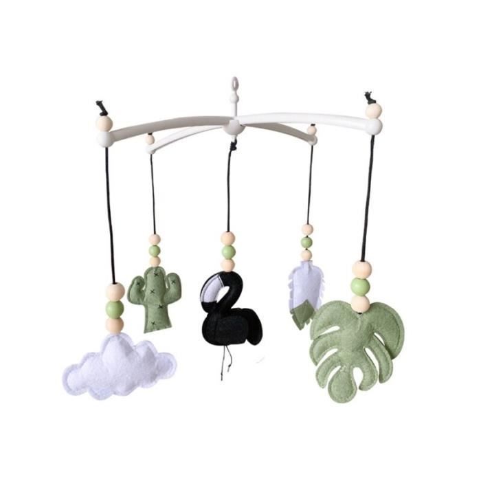 Decoration Murale Bebe Mobile Berceau Support Rotation Support Bricolage Bebe Lit Cloche Suspendus Jouets Bebe Hochet Type J Cdiscount Maison