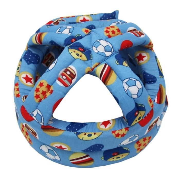 Casque Protecteur Tête Bébé - Coton Doux Réglable Pour 6 à 36 Mois - Prévention Des Bosses