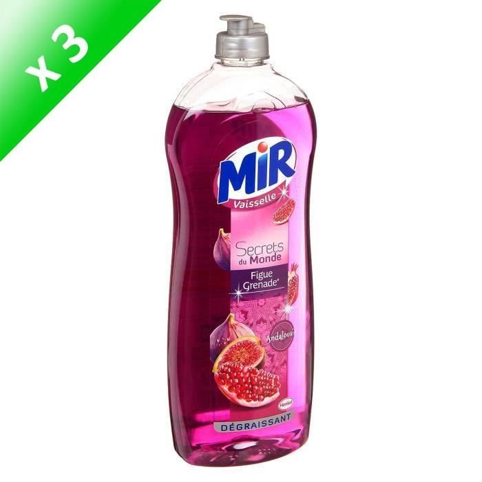 MIR Liquides vaisselle Figue Grenade - 750 ml - Lot de 3 ...