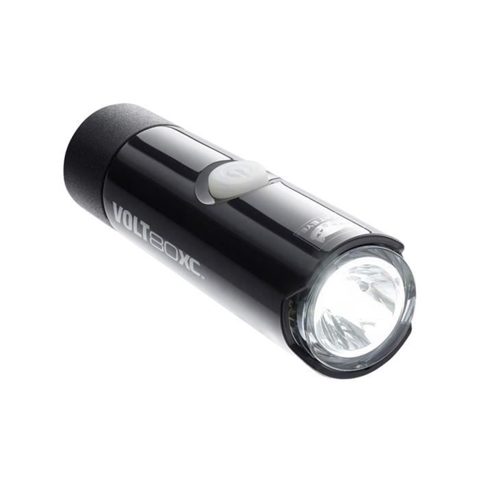 Feu Vélo - Avant CatEye Volt 80 XC - Pour être vu - Rechargeable USB - Noir