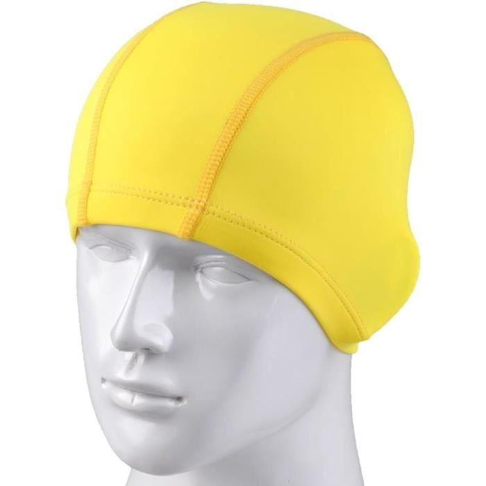 Bonnet De Bain En Silicone 100% - Élastique, Doux Et Imperméable - Pour Piscine, Natation Homme/femme/enfant