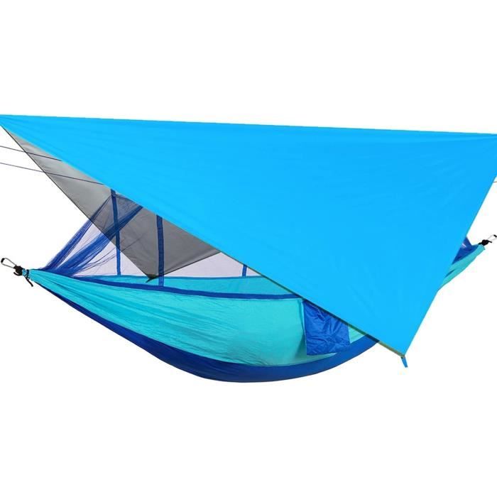 Ensemble De Hamac De Camping Avec Rainfly Tarp Et Moustiquaire, Hamac