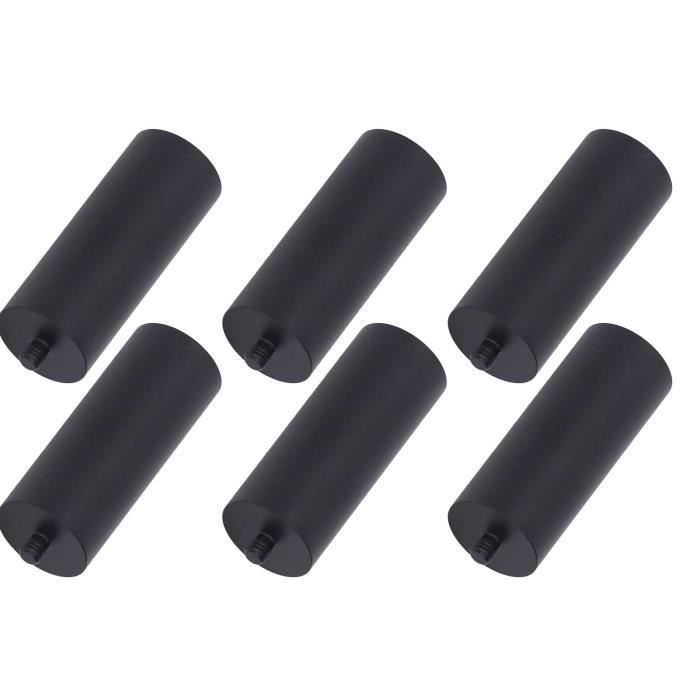 PATIKAL 2 Cales Amortissantes Skateboard – PU 3x2 Pouces, Forme Coin, 12 Mm – Réduit Les Chocs Et évite Le Frottement Roue-board