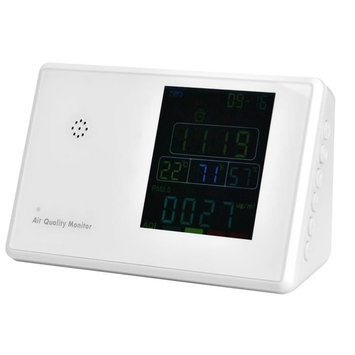 Moniteur Qualité Air Technoline WL1020 - Température, Humidité, COV - Alarme Ventilation
