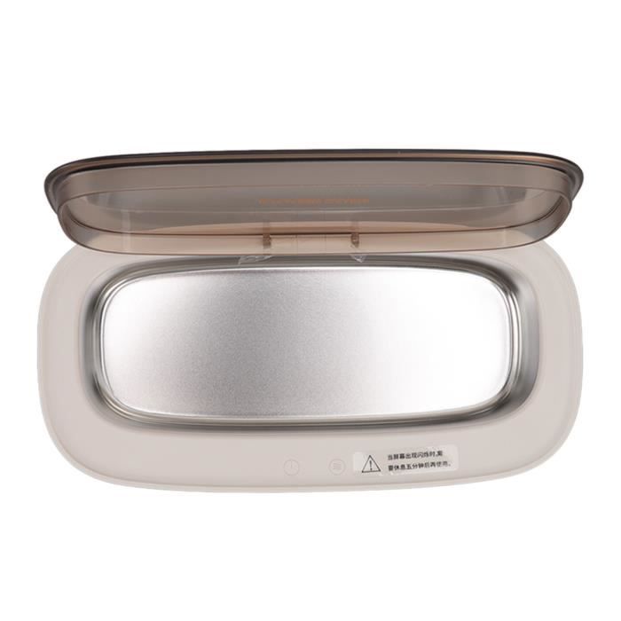 Nettoyeur à Ultrasons 300 Ml - 4 Modes, 40 KHz, Réservoir Inox | Pour Bijoux, Lunettes, Montres, Rasoirs, Prothèses