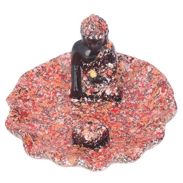 Bouddha Revata Gris Fibre Herstera 05432025Hers Figurines et statues