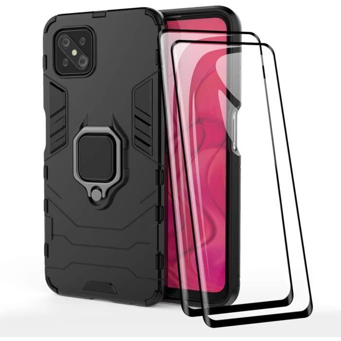 Coque Oppo Reno 4 Coins et Contours Renforcés Silicone, Grips Antidérapants  - Vert -