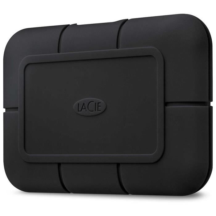 Disque dur externe SSD – LaCie – Rugged Pro – 2 To – Thunderbolt 3 – Antichoc