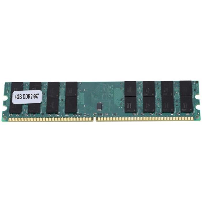 BO 2 X 1 Go 2 Go Mémoire RAM DDR 400 PC3200 Non-ECC DIMM 184 Pins